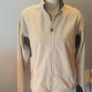 Men's Mountain Equipment  Co-op beige zip up light jacket NWOT